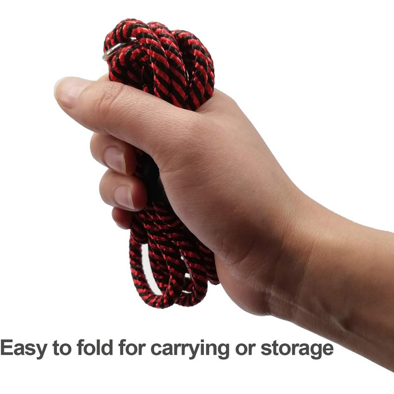 MayPaw Rope Dog Leash Slip Lead, 5 Ft Pet/Puppy Training Leash 1/4" Thin Nylon, Adjustable Pet Collar Lead for Small and X-Small Dogs - Image 5